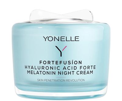 Noční krém s melatoninem a kyselinou hyaluronovou "Hyaluronic Acid Forte Melatonin night cream”, obj. 55 ml