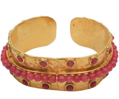 Nramek "Row Bangle Burgundy”