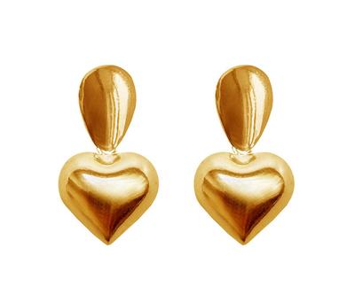 Náušnice "Affair Gold Small”, 2,3 x 1 cm