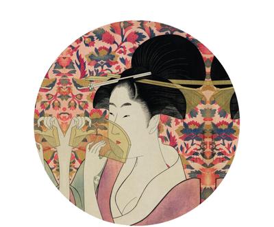 Dekorativní tapeta Dots Lone Warrior's Bloom