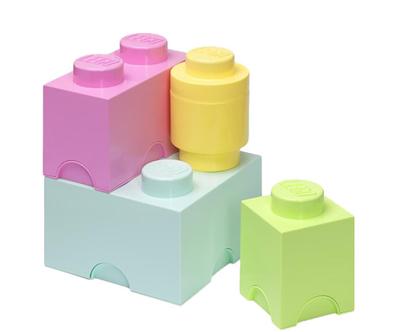 Sada 4 dóz LEGO® 4v1 Pastel