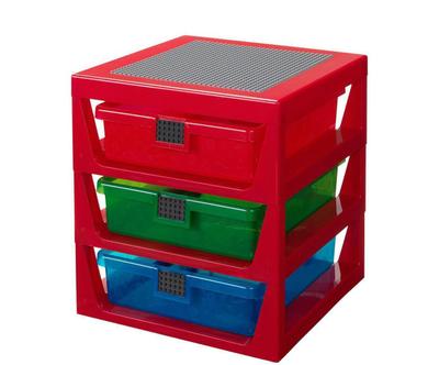 Regál s úložnými boxy LEGO®