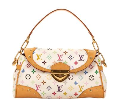 Kabelka Vintage Ltd. Ed. Takashi Murakami Multicolore Beverly White