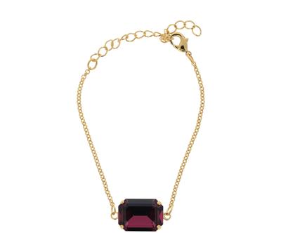 Zlatý náramek s křišťály Swarovski Lady Di