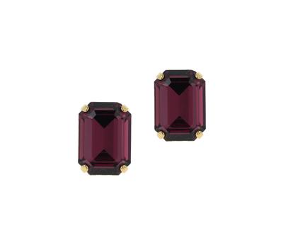 Náušnice s pozlacením a Swarovski krystaly Lady Di