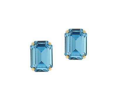 Náušnice s pozlacením a Swarovski krystaly Lady Di