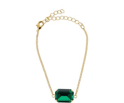 Zlatý náramek s křišťály Swarovski Lady Di