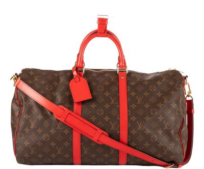 Kabelka Keepall Bandouliere Macassar Brown