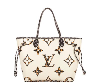 Kabelka vintage Ltd. Ed. Jungle Neverfull White
