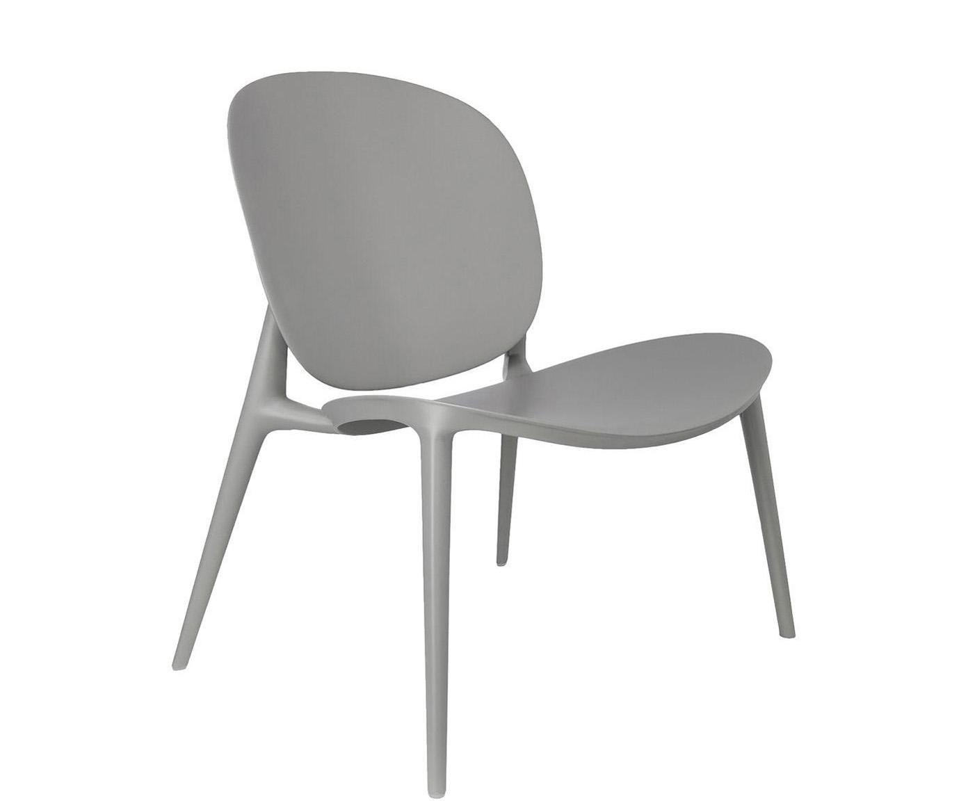 Fotel „Be Bop Szary”, 62 x 69 x 75 cm