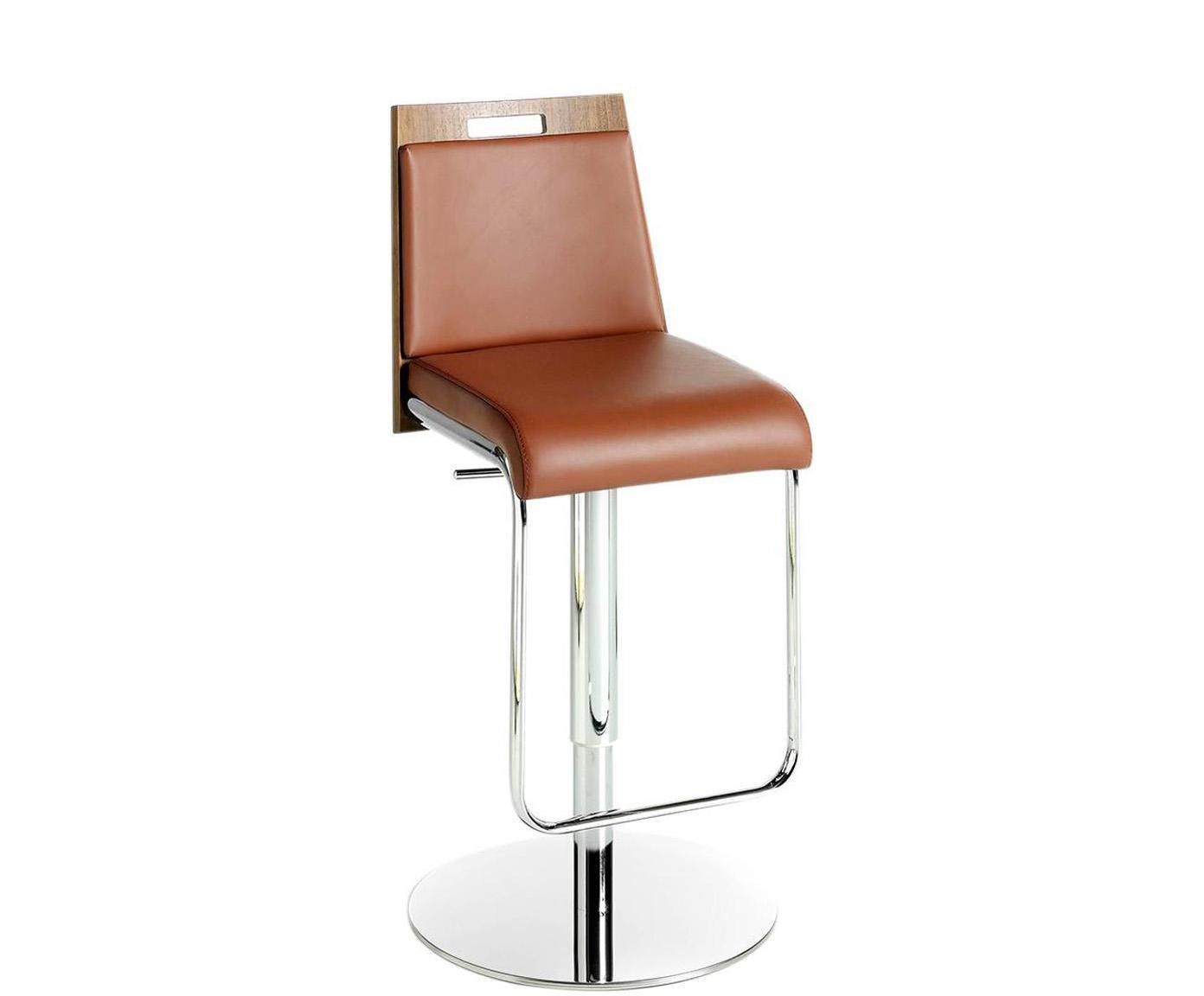Krzesło barowe „Leslie”, 40 x 48 x 84 cm