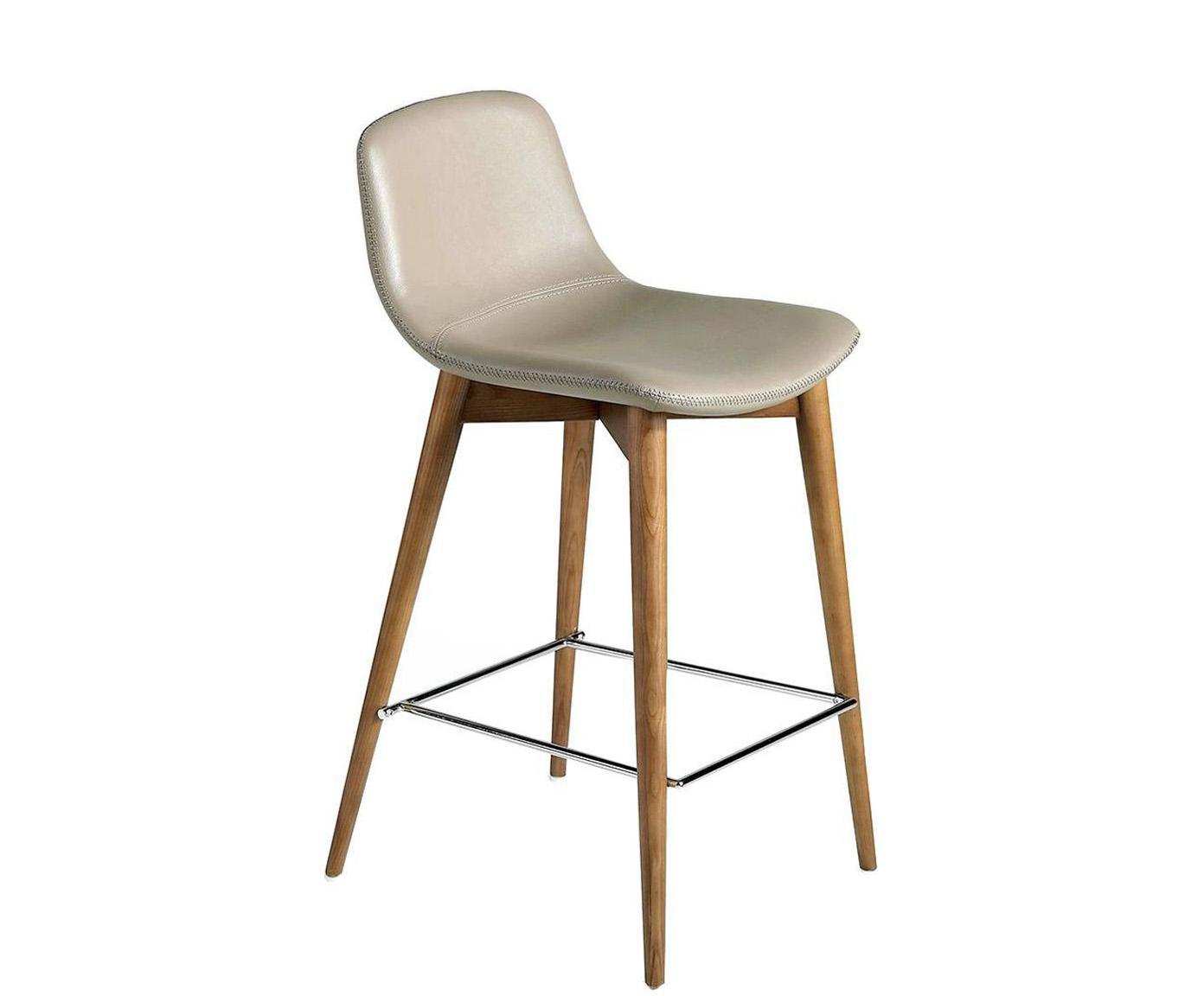 Krzesło barowe „Milo”, 45 x 52 x 93 cm