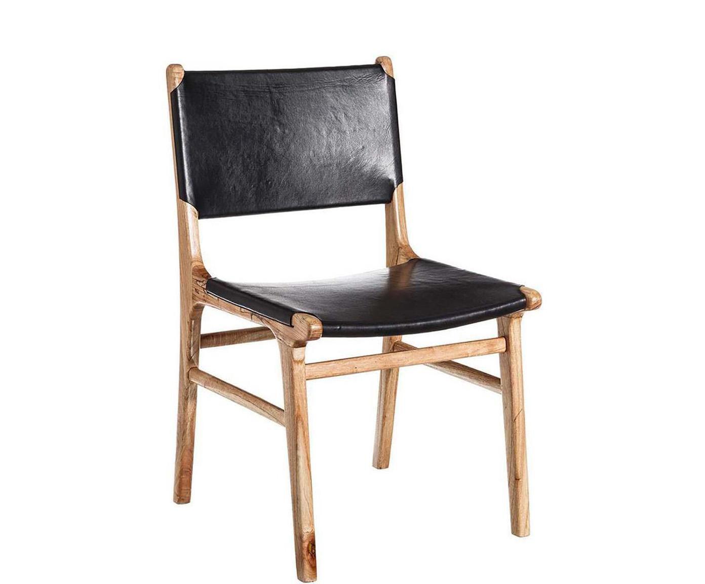 Krzesło „Madera Black”, 52 x 50 x 83 cm
