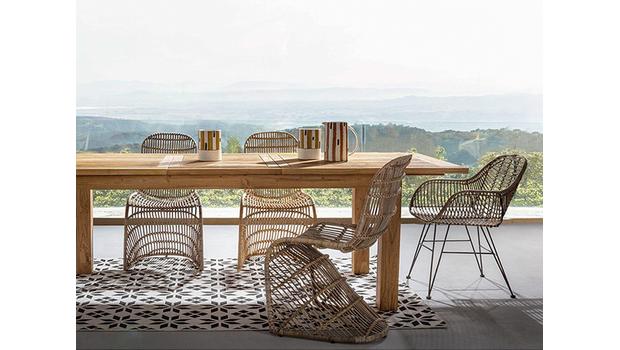 Gartenmöbel Korbgeflecht