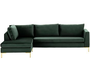 Sofa narożna lewostronna „Luna”, 280 x 184 x 88 cm