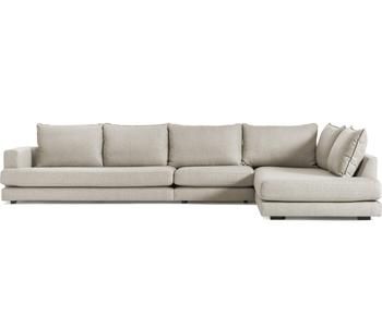 Sofa narożna prawostronna „Tribeca”, 405 x 85 x 228 cm