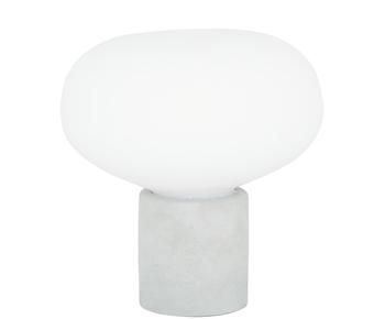 Lampa stołowa z betonu „Alma”, Ø 23, wys. 24 cm