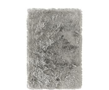 Tappeto lucido a pelo lungo grigio chiaro Jimmy, 120x180 cm