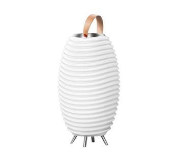 In- & Outdoor-LED-Flaschenkühler und Lautsprecher Synergy, Ø 24 cm, H 42 cm