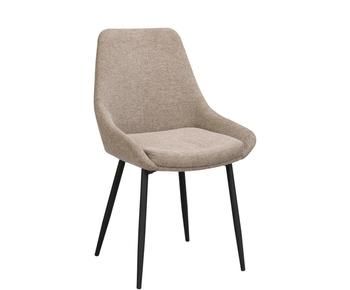 Krzesło „Sierra Beige&Black I”, 49 x 55 x 85 cm