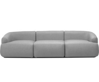 Modulares Sofa Sofia (3-Sitzer) in Grau